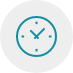 Animated analog clock