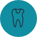 Animated broken tooth