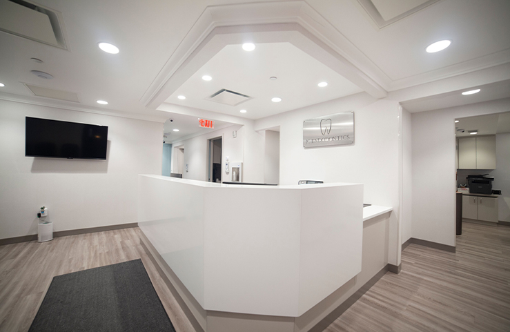 Front desk at J C Endodontics Root Canal Specialists